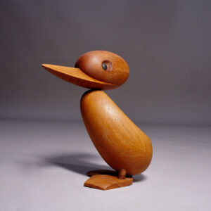 1960's duck in teak by Hans Bolling, Denmark.