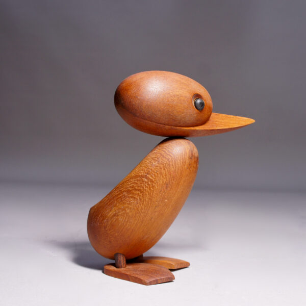 1960's duck in teak by Hans Bolling, Denmark.