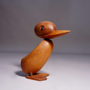 1960's duck in teak by Hans Bolling, Denmark.