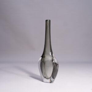 1950's glass vase by Nils Landbergfor Orrefors, Sweden.