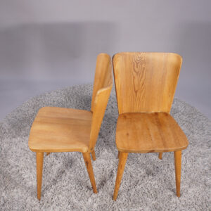 Two chairs in pine by Göran Malmvall for Karl Andersson & Söner, Sweden. Mod. 510