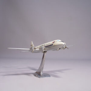 Aircraft model of a SAS DC-7 by Raise up, Holland.