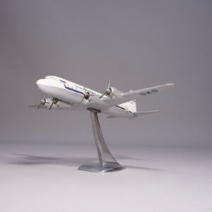 Aircraft model of a SAS DC-6 in metal by Raise Up, Holland.