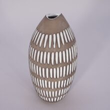 Ingrid Atterberg for Upsala Ekeby, Sweden. "Negro". Decorated vase in ceramic. 1953