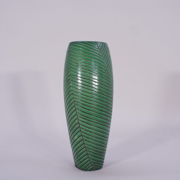 Ingrid Atterberg for Upsala Ekeby, Sweden. "Spira". Decorated vase in ceramic. 1958