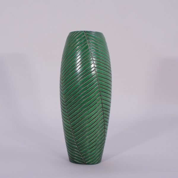Ingrid Atterberg for Upsala Ekeby, Sweden. "Spira". Decorated vase in ceramic. 1958