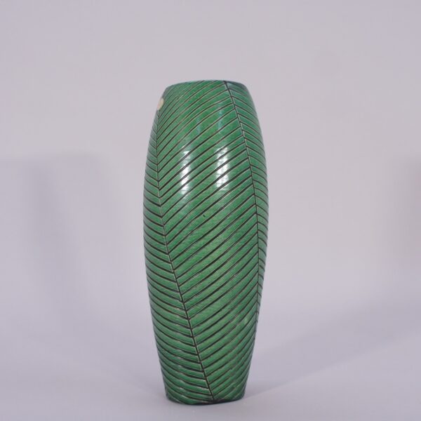 Ingrid Atterberg for Upsala Ekeby, Sweden. "Spira". Decorated vase in ceramic. 1958