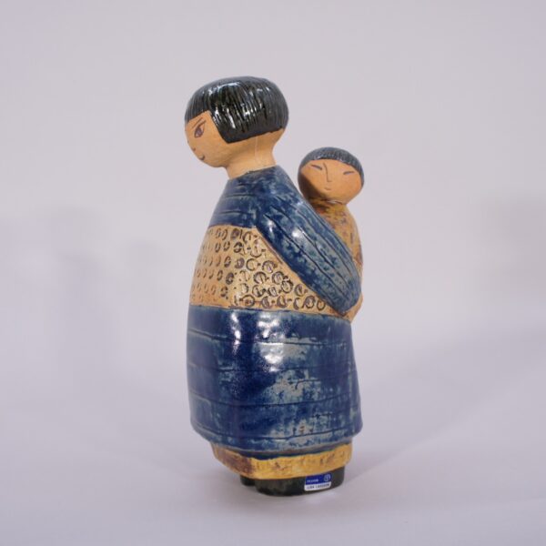 Lisa Larson for Gustavsberg, Sweden. Japanese woman with child 1958