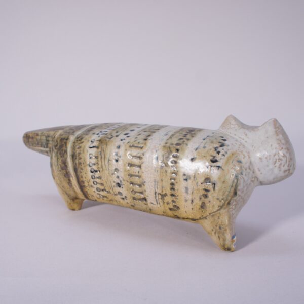 Lisa Larson for Gustavsberg, Sweden. Cat in stoneware 1957