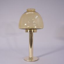 Candle lantern in brass and glass by Hans-Agne Jakobsson, Markaryd Sweden.