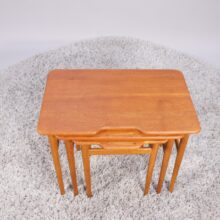 Satsbord i solid teak Kurt Østervig för Jason, Danmark