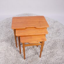 Satsbord i solid teak Kurt Østervig för Jason, Danmark