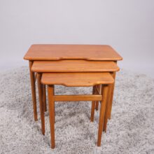 Satsbord i solid teak Kurt Østervig för Jason, Danmark