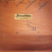 Satsbord i solid teak Kurt Østervig för Jason, Danmark