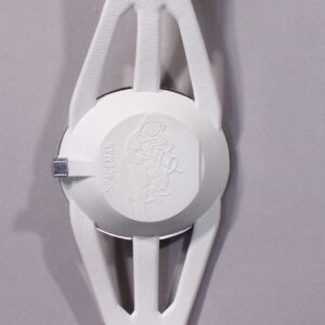 Space age wrist watch by André Le Marquand for Tressa Lux Switzerland. "Space man" 1960's. Never used with original case. In working condition.